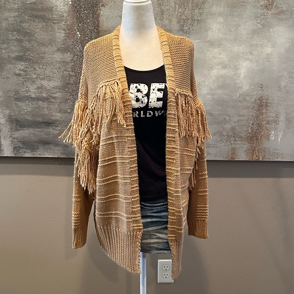 Women’s Willow & Root Fringed Cardigan